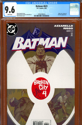 Batman #623 CGC graded 9.6 - Killer Croc/Fatman/Little Boy