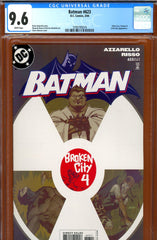 Batman #623 CGC graded 9.6 - Killer Croc/Fatman/Little Boy