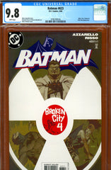 Batman #623 CGC graded 9.8 - HIGHEST GRADED - SOLD!
