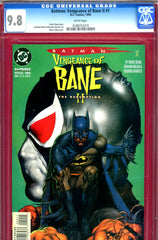 Batman: Vengeance of Bane II #01 CGC graded 9.8 - HIGHEST GRADED - SOLD!