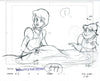 Original production cel -"Beauty & the Beast"- by Golden Films 027 (sketches) - SOLD!