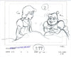 Original production cel -"Beauty & the Beast"- by Golden Films 027 (sketches) - SOLD!