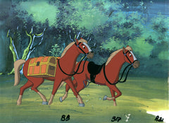 Original production cel -"Beauty & the Beast"- by Golden Films 036 - SOLD!