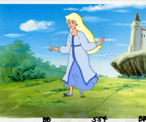 Original production cel -"Beauty & the Beast"- by Golden Films 054