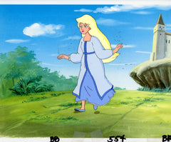 Original production cel -"Beauty & the Beast"- by Golden Films 054