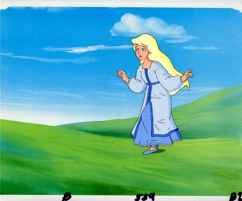 Original production cel -"Beauty & the Beast"- by Golden Films 055