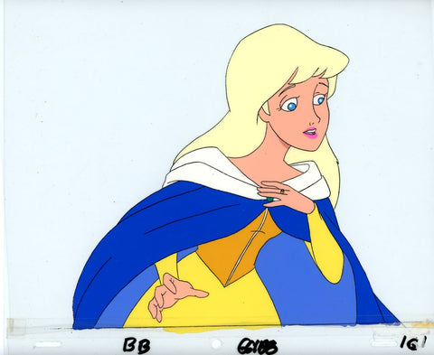 Original production cel -"Beauty & the Beast"- by Golden Films 077 LARGE