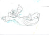 Original production cel -"Beauty & the Beast"- by Golden Films 085 LARGE