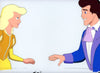 Original production cel -"Beauty & the Beast"- by Golden Films 086 LARGE