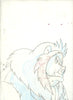 Original production cel -"Beauty & the Beast"- by Golden Films 091 OVER-SIZED 24" x 10.50"