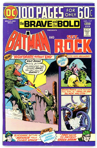 Brave and the Bold #117 VF/NEAR MINT 1975