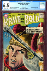 Brave and the Bold #21 CGC graded 6.5  grey tone cover - SOLD!