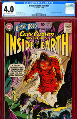 Brave and the Bold #31 CGC graded 4.0  first EVER Cave Carson - SOLD!