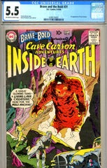 Brave and the Bold #031   CGC graded 5.5  first Cave Carson - SOLD!