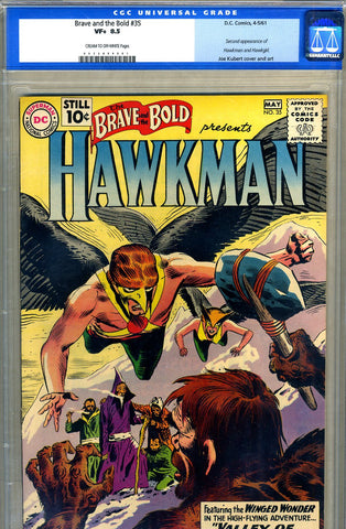 Brave and the Bold #035   CGC graded 8.5 - SOLD