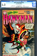 Brave and the Bold #43 CGC graded 6.0 first Manhawks - SOLD!