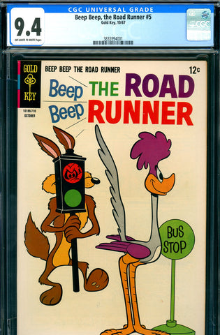 Beep Beep, The Road Runner #05 CGC graded 9.4 - SOLD!