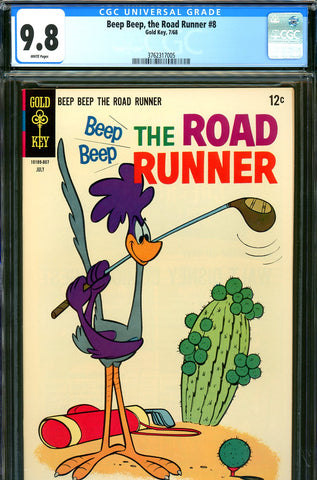 Beep Beep, the Road Runner #08 CGC graded 9.8 - HIGHEST GRADED - SOLD!