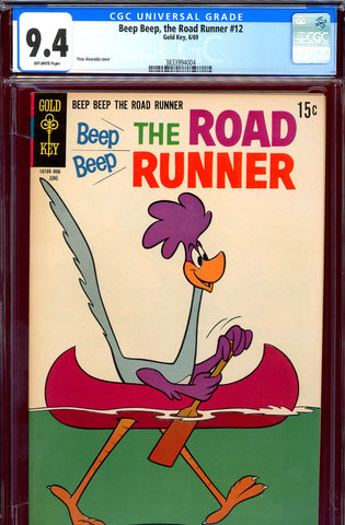 Beep Beep, The Road Runner #12 CGC graded 9.4  SINGLE HIGHEST GRADED - SOLD!
