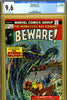 Beware #07 CGC graded 9.6 - second highest graded