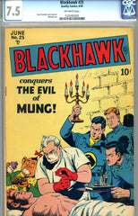 Blackhawk #025 CGC graded 7.5 SOLD!