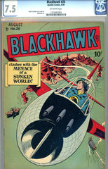 Blackhawk #026 CGC graded 7.5 SOLD!