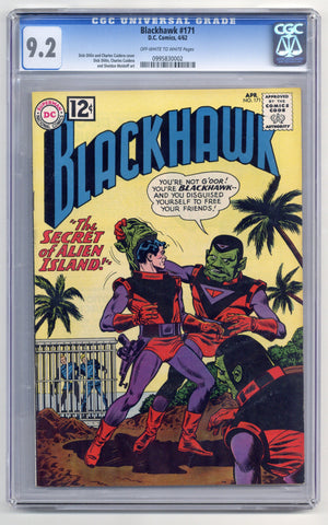 Blackhawk #171  CGC graded 9.2 SOLD!