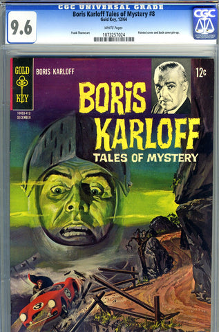 Boris Karloff Tales of Mystery #8   CGC graded 9.6 - SOLD