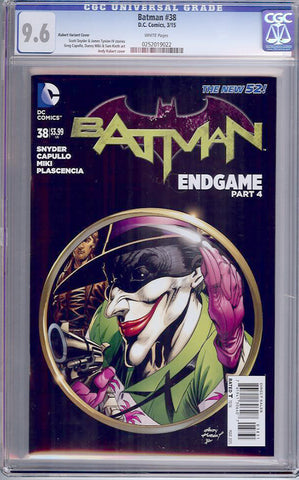 Batman #38  CGC graded 9.6 - Kubert Variant - SOLD!