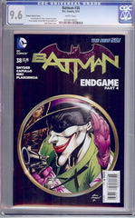 Batman #38  CGC graded 9.6 - Kubert Variant - SOLD!