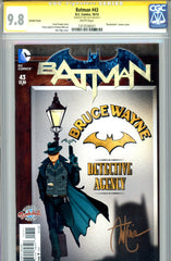 Batman #43  CGC graded 9.8 - Variant Cover - HG (signed) SOLD!