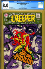 Beware the Creeper #2 CGC graded 8.0  first appearance of Proteus - SOLD!