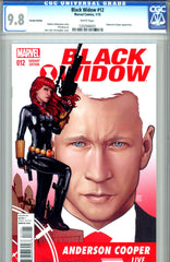 Black Widow #12  CGC graded 9.8  Variant Edition HIGHEST GRADED