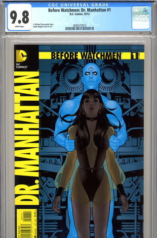 Before Watchmen: Dr. Manhattan #1 CGC graded 9.8 - SOLD!
