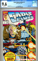 Cable: Blood and Metal #1 CGC graded 9.6 vs Stryfe - SOLD!