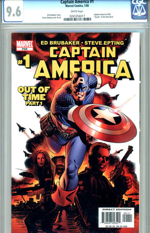 Captain America #1  CGC graded 9.6 SOLD!