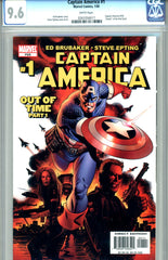 Captain America #1  CGC graded 9.6 SOLD!