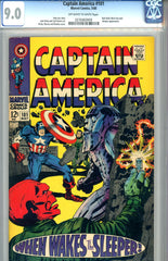 Captain America #101  CGC graded 9.0 - SOLD!