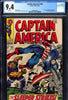 Captain America #102 CGC graded 9.4 white pages SOLD!