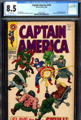 Captain America #104 CGC graded 8.5 Red Skull c/s - SOLD!
