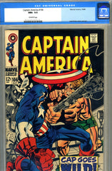 Captain America #106   CGC graded 9.6 - SOLD
