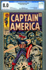 Captain America #107 CGC graded 8.0 first appearance of Doctor Faustus - SOLD!