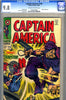 Captain America #108   CGC graded 9.8