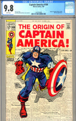 Captain America #109  CGC graded 9.8  HIGHEST GRADED - SOLD!
