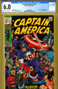 Captain America #112 CGC graded 6.0 Cap career retold  album issue