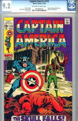 Captain America #119  CGC graded 9.2 - SOLD!