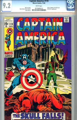 Captain America #119  CGC graded 9.2 - WP - SOLD!