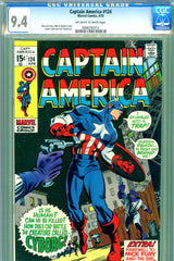 Captain America #124 CGC graded 9.4 AIM cover/story - SOLD!