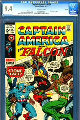 Captain America #134 CGC graded 9.4 1st Cap/Falcon logo - SOLD!