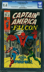 Captain America #137  CGC graded 9.6 white pages - SOLD!